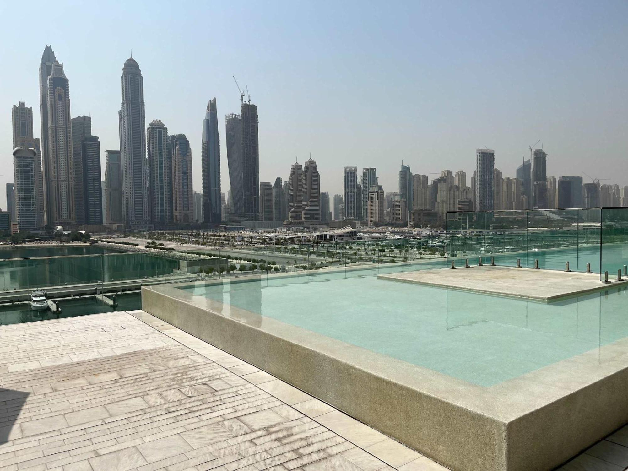 Silkhaus Palm View 1Bdr With Private Beach In Emaar Beachfront Dubaj Kültér fotó