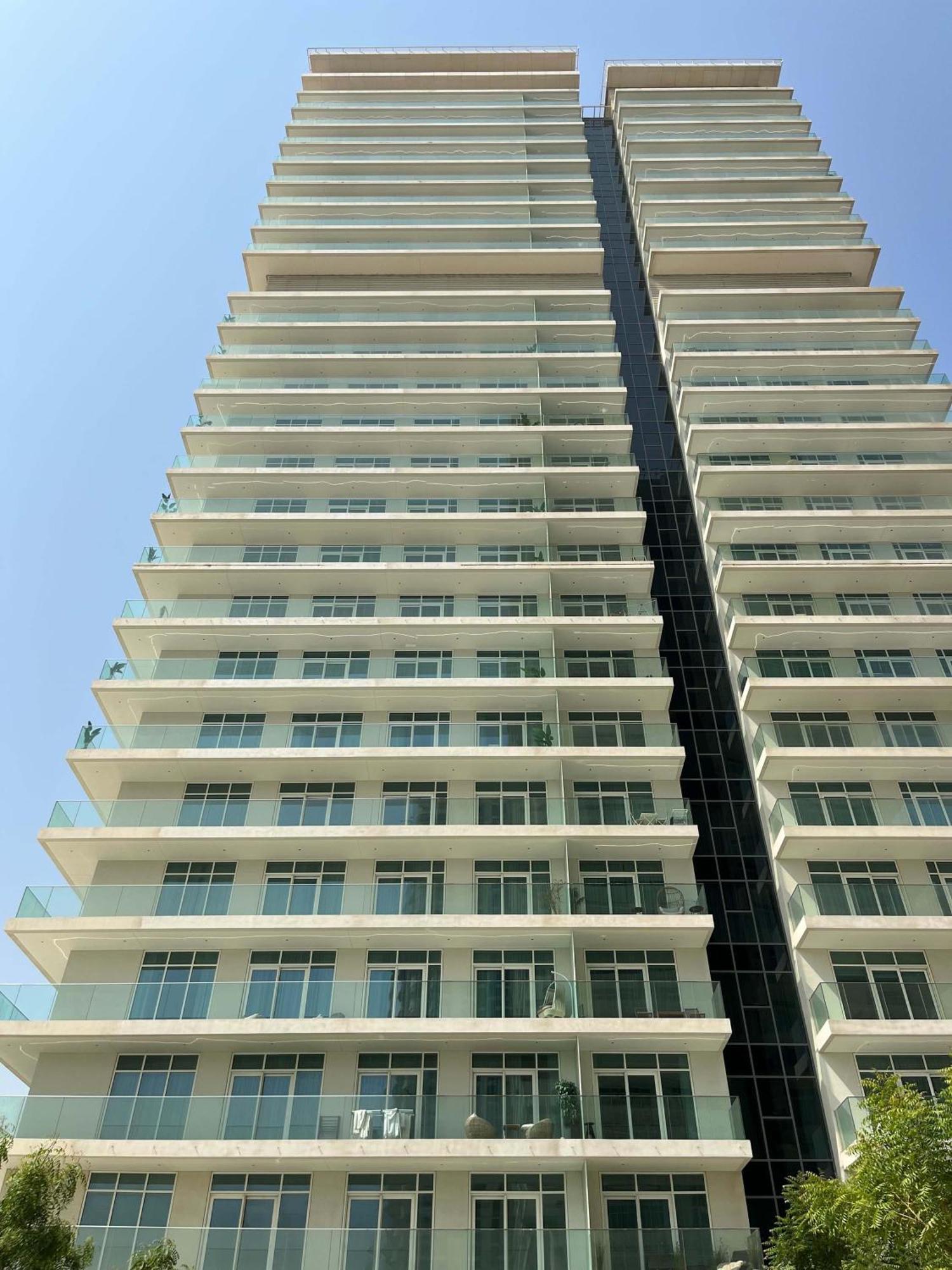 Silkhaus Palm View 1Bdr With Private Beach In Emaar Beachfront Dubaj Kültér fotó