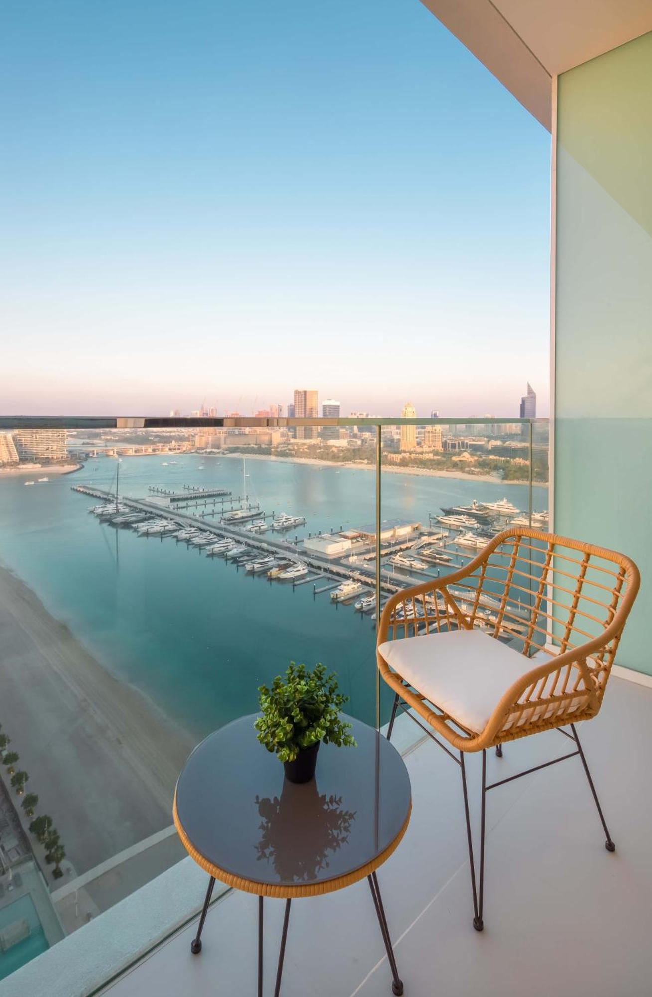 Silkhaus Palm View 1Bdr With Private Beach In Emaar Beachfront Dubaj Kültér fotó